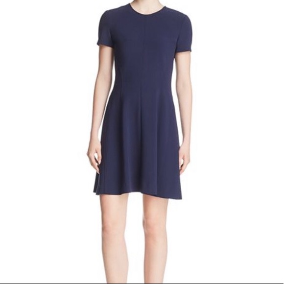 theory modern seamed dress